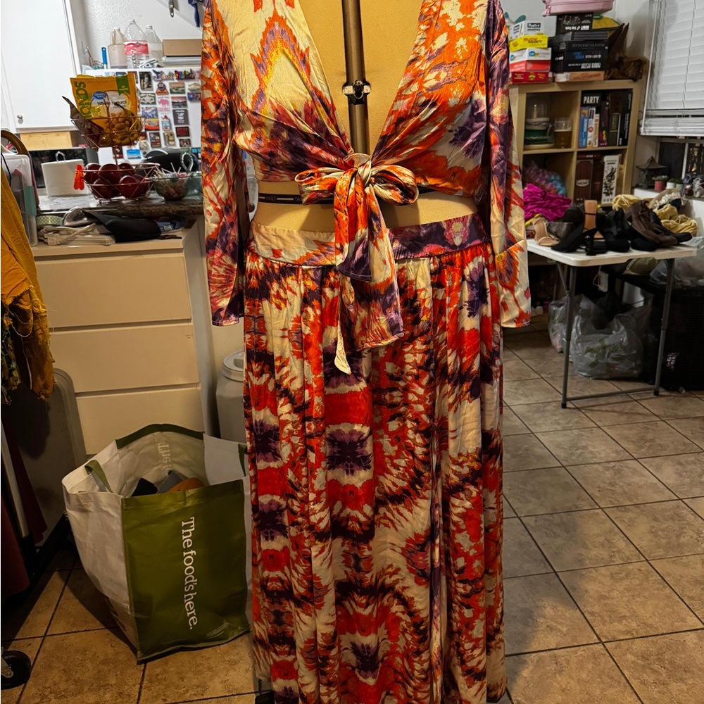 Joy & Ash Tie-Dye Dress